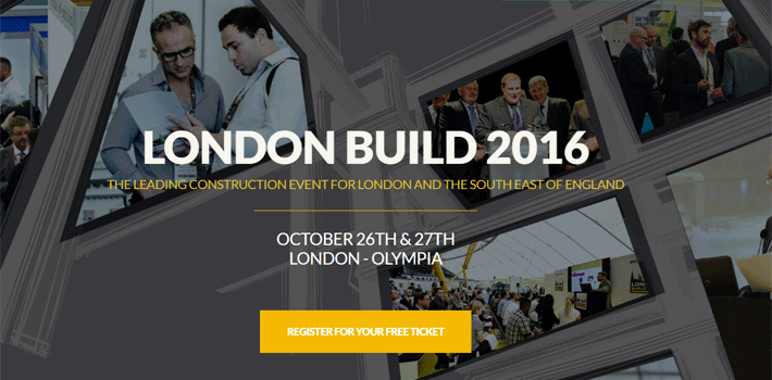 Invitation to Architects Hub at London Build