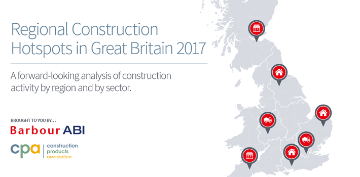 Barbour ABI construction hotspots report 2017