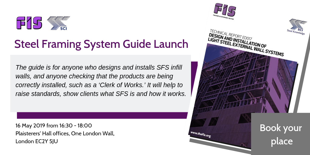 FIS and SCI to launch Steel Framing System Guide with consortium of industry partners