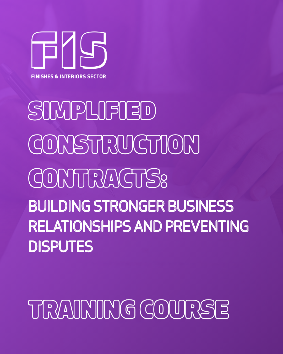 SIMPLIFIED CONTRACT TRAINING COURSE