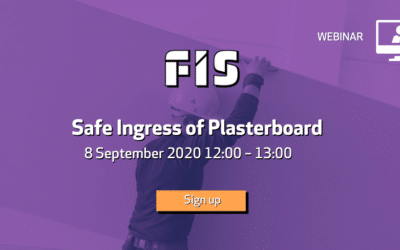 FIS to launch its latest Best Practice Guide – Recommendations for the Safe Ingress of Plasterboard
