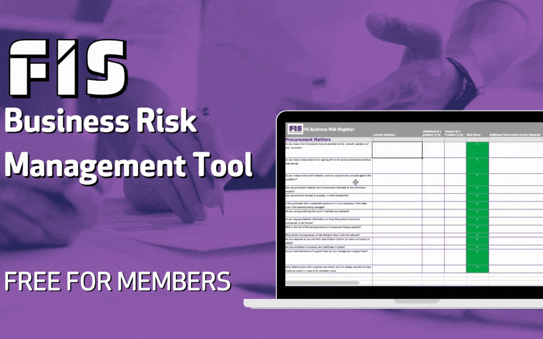 FIS launch new Business Risk Management Tool