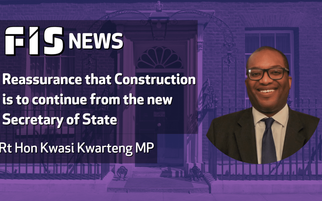 Reassurance that Construction is to continue from the new Secretary of State