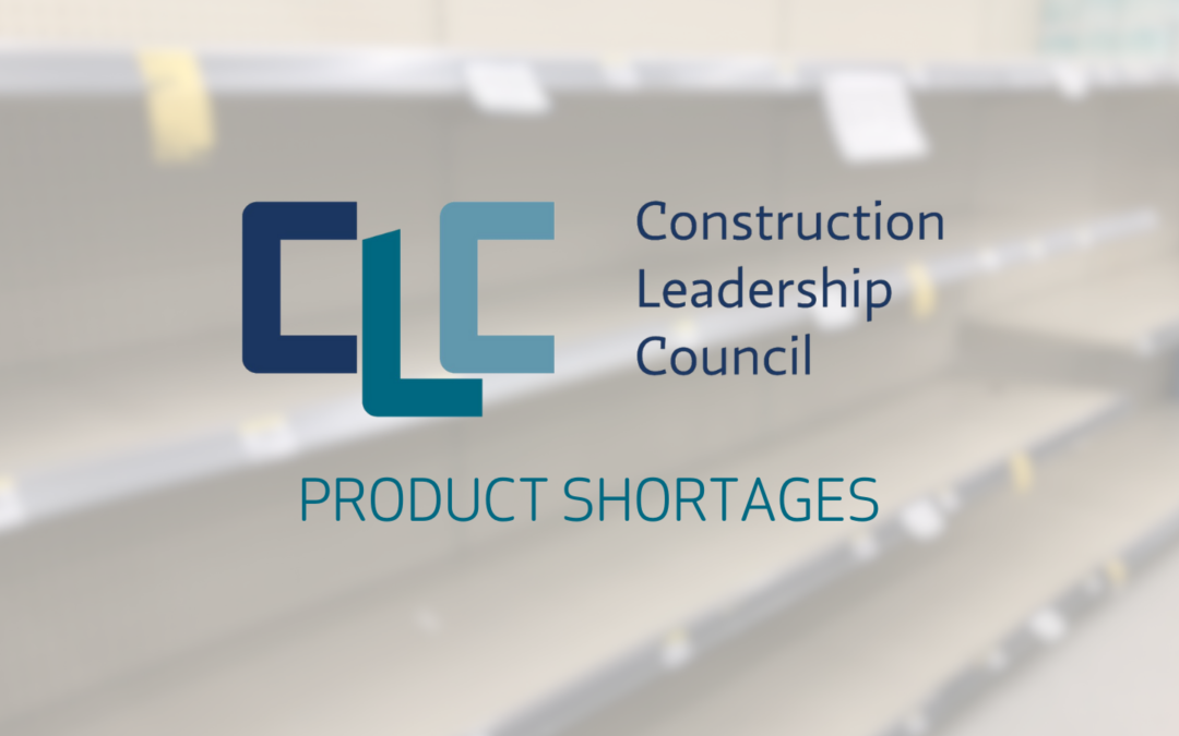 Product Shortages ‐ CLC Statement