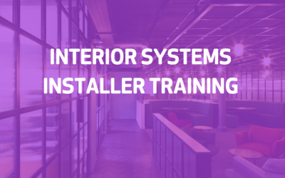 Places available on Interior Systems Installer Training course