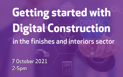 Getting Started with Digital Construction – 7 October