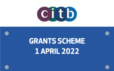 New CITB Grants Scheme from 1 April 2022
