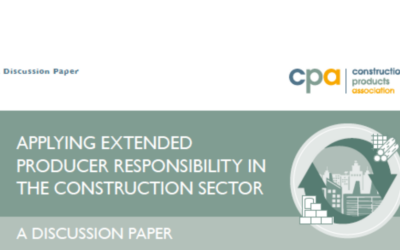 Applying EPR in the construction products sector