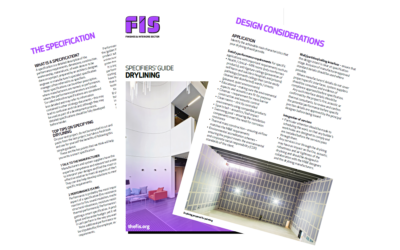FIS launch Specifiers Guide to Drylining