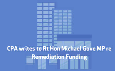 CPA Letter to Rt Hon Michael Gove MP re Remediation Funding