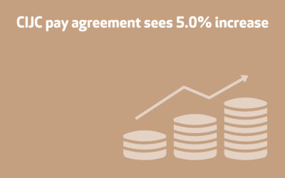 CIJC pay agreement sees 5.0% increase