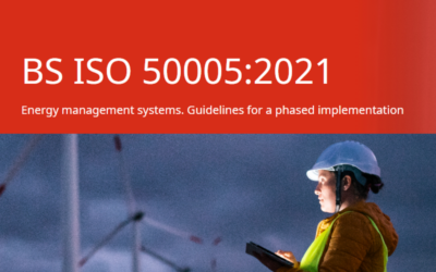 Copies of energy management standard BSI ISO 50005 available for free to support SMEs