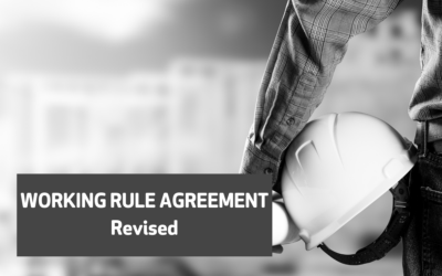 Working Rule Agreement Revised