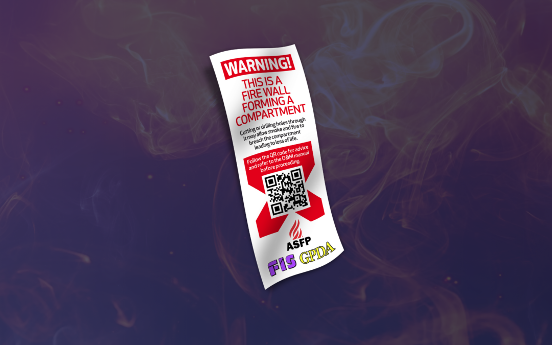 Fire Wall Labelling – a simple and effective way to improve building safety