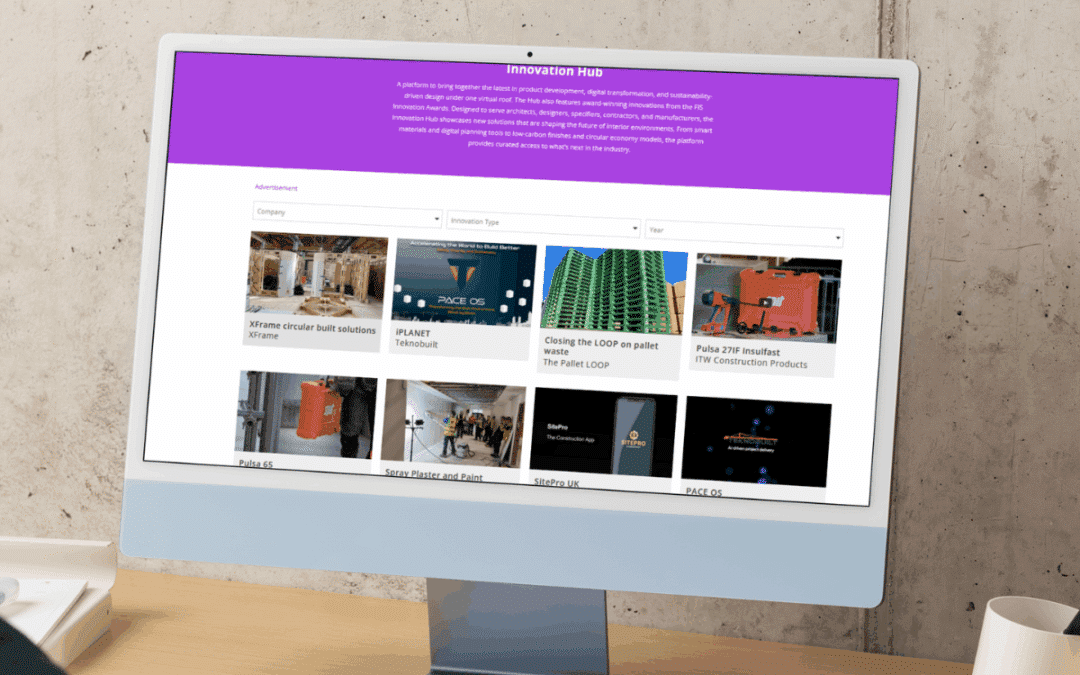 New online Innovation Hub Launched to showcase cutting-edge products, digital tools, and sustainable solutions for finishes and interiors sector