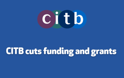 CITB cuts funding and grants