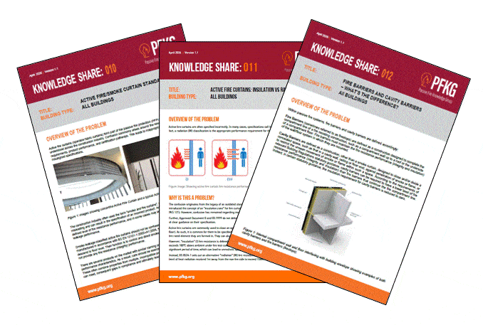 PFKG Addresses Persistent Confusion in Passive Fire Specification